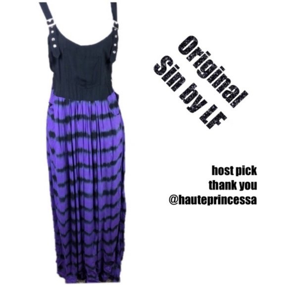 LF Dresses & Skirts - Rare Original Sin Voodoo Doll Maxi Dress LF NWTS